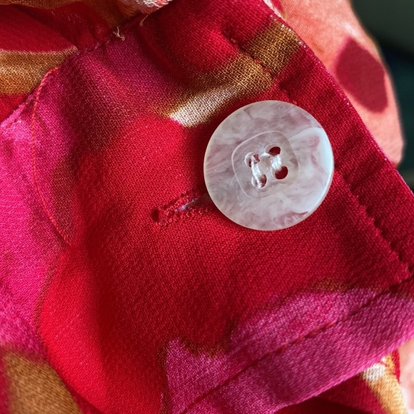 Vintage Pink Floral Blouse - Picture 14 of 14